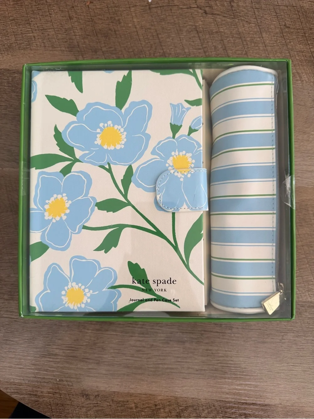 Kate Spade New York Sunshine Floral Journal and Pen Case Stationery Set